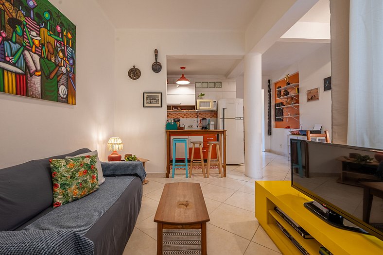 2 bedrooms in Ipanema overlooking the lagoon and Christ