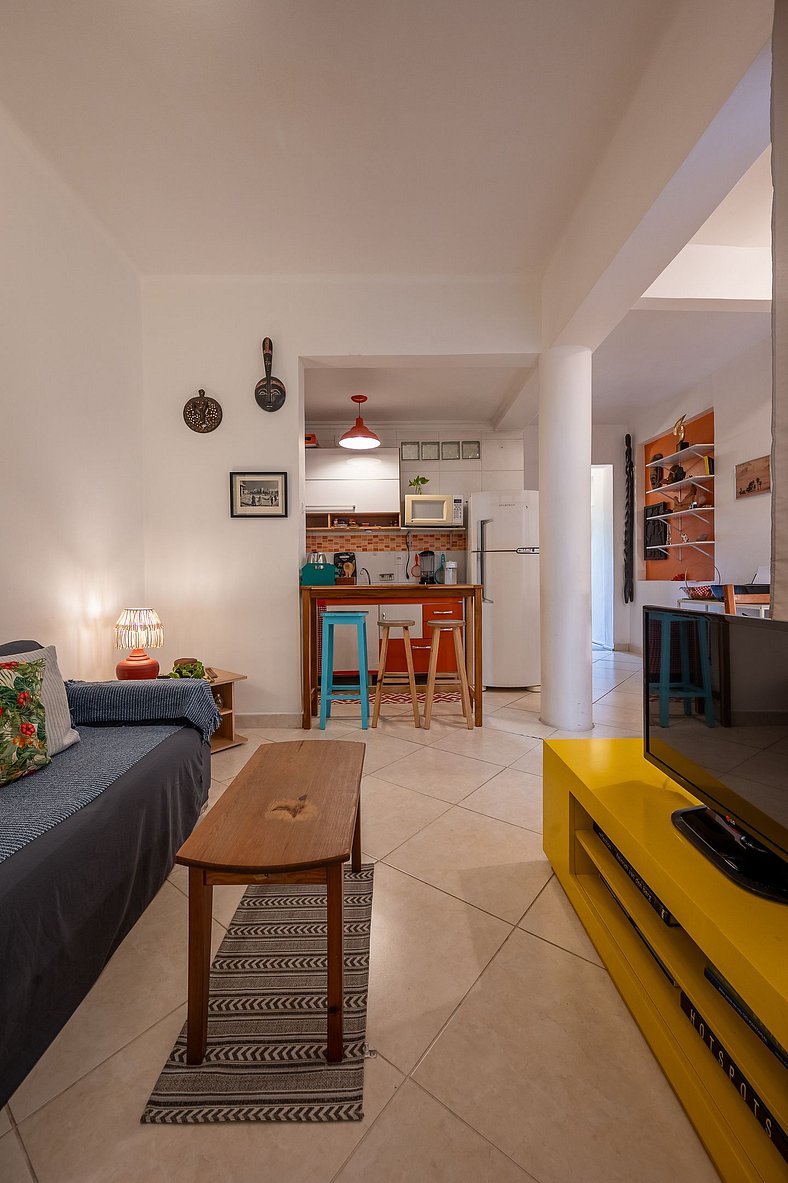 2 bedrooms in Ipanema overlooking the lagoon and Christ