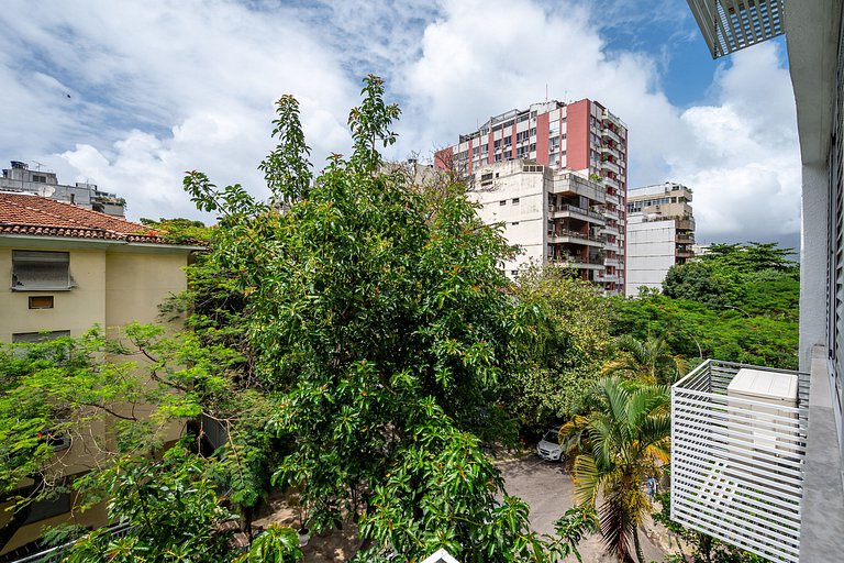 2 quartos perto da praia de Ipanema e da Lagoa