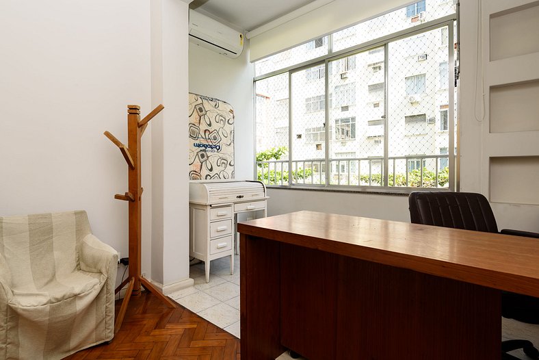 3 bedrooms with sea view between Ipanema and Copacabana