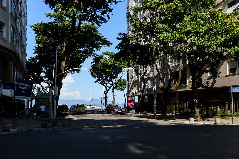 3 bedrooms with sea view between Ipanema and Copacabana