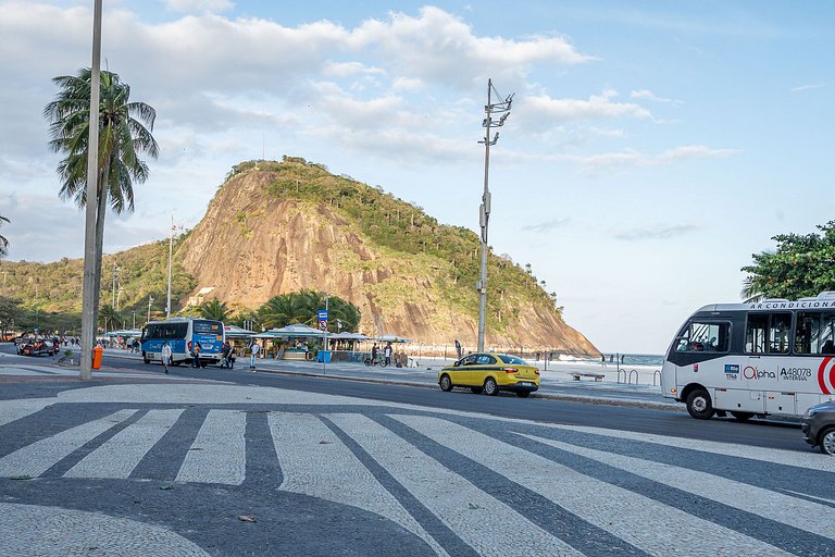 3 quartos na Avenida Atlântica