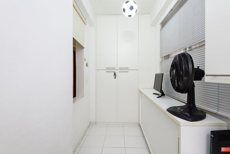 Apartamento em Copacabana com área externa