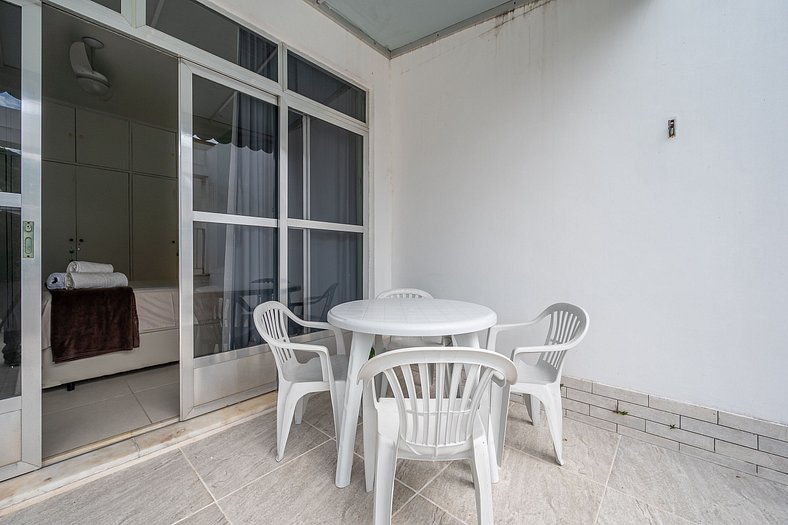 Habitación con vistas y baño en Ipanema