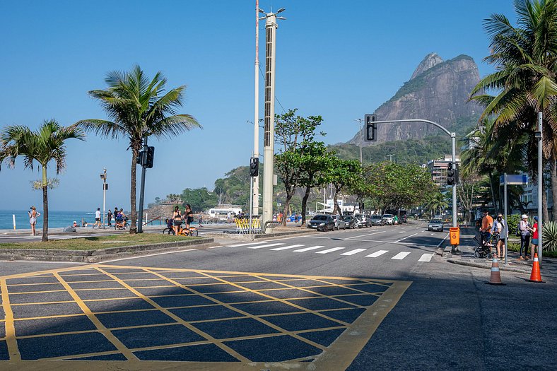 Leblon, a 4 min da praia e metrô