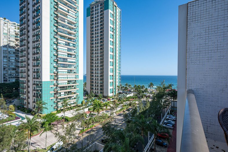 Sea View Penthouse, swimming pool and sauna