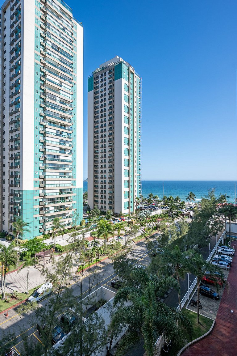 Sea View Penthouse, swimming pool and sauna