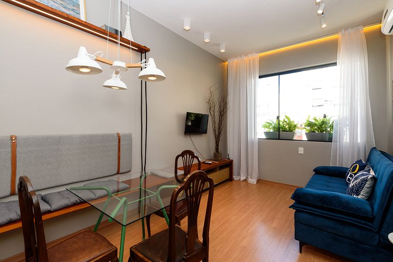 Sophisticated apartment between Copacabana and Ipanema