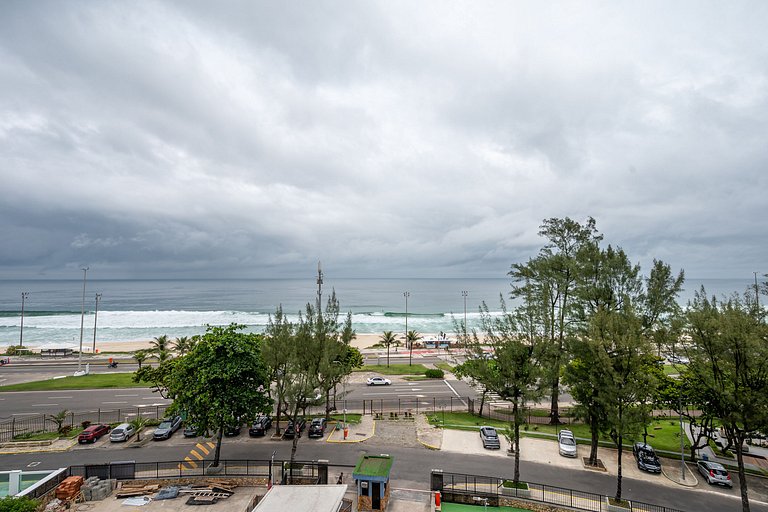 Vista al mar en la Playa de Barra