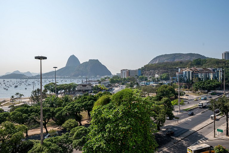 Vista deslumbrante para o Pão de Açúcar!