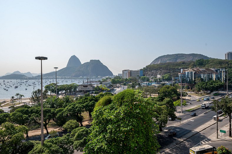 Vista deslumbrante para o Pão de Açúcar!